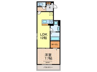 仮）アルカンシェルの物件間取画像